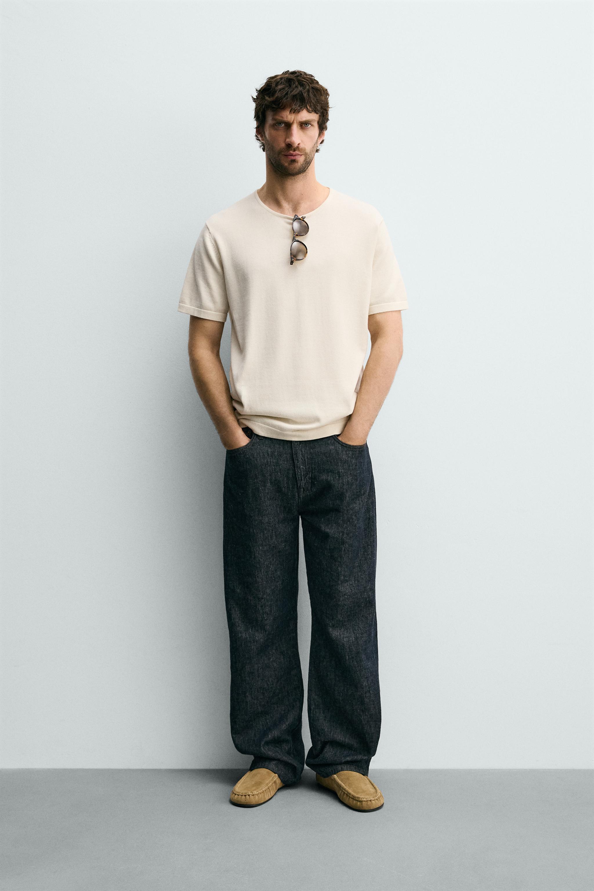 REGULAR FIT KNIT T-SHIRT